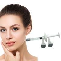 De femelle corps injectable de visage de lèvre de remplisseur cutané d'ha lié par croix non
