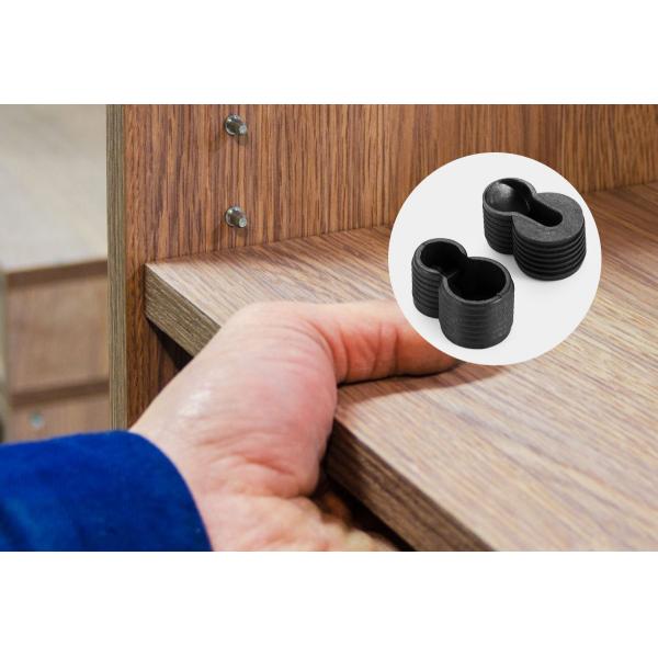 8.7*16.7mm Пластиковые полки высокой прочности для шкафа для ванной комнаты