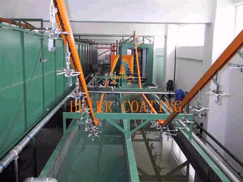 Línea de limpieza química automatizada de acero inoxidable para un consumo eficiente