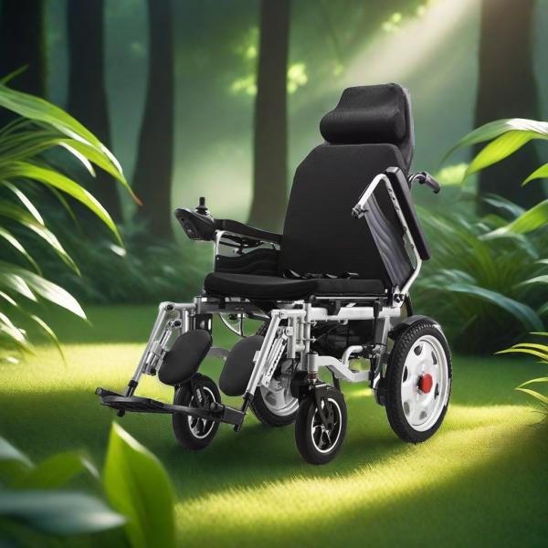 Steel Rainproof Poncho for Folding Wheelchair Users Protects Against Harsh Weather