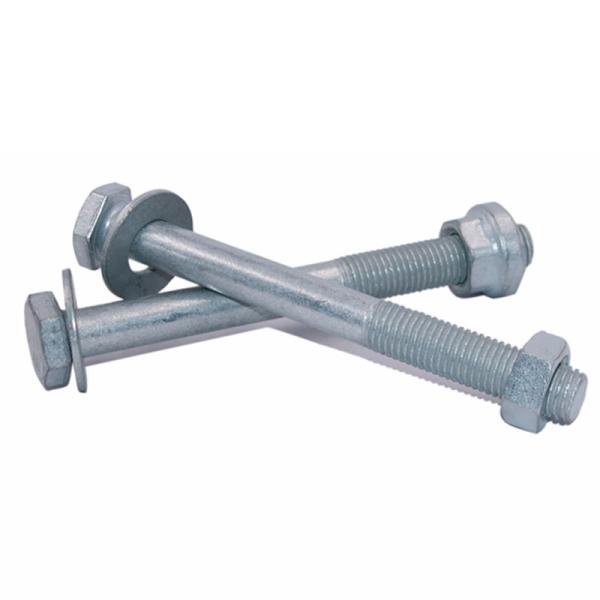 Hot Dipped Galvanized Steel Guardrail Bolt and Nut for Multi-functional Stanchion