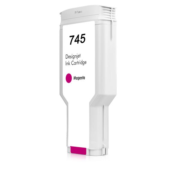 Betcolor745 Compatible 300ML Disposable for Cartridge HP Designjet Z2600/Z5600 Printers Pigment One Time Chip Full Color