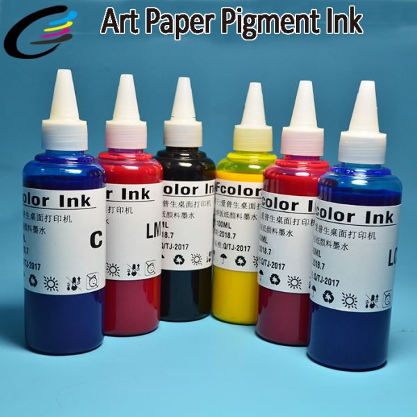 Water Based Art Paper Pigment Ink for Epson R330 R270 T50 Printer