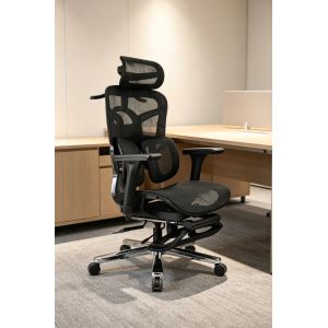 Factory New Ergonomic Office Chair Luxury design Aluminium back support Manager chair