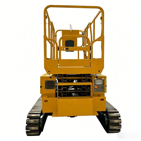 Outdoor Horizontal 26 Foot Scissor Lift Heavy Duty Towable Equipment