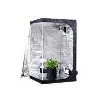 600D Mylar High Reflective Mylar avec fenêtre d'observation, ensemble complet de tentes de croissance, 3x3ft, plancher étanche