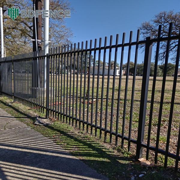Rust Inhibited Tubular Steel Fence Protective Coating