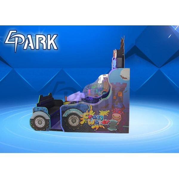 Coin Operated Crazy Water Second Generation  Video Arcade Game Machine With Ticket Function