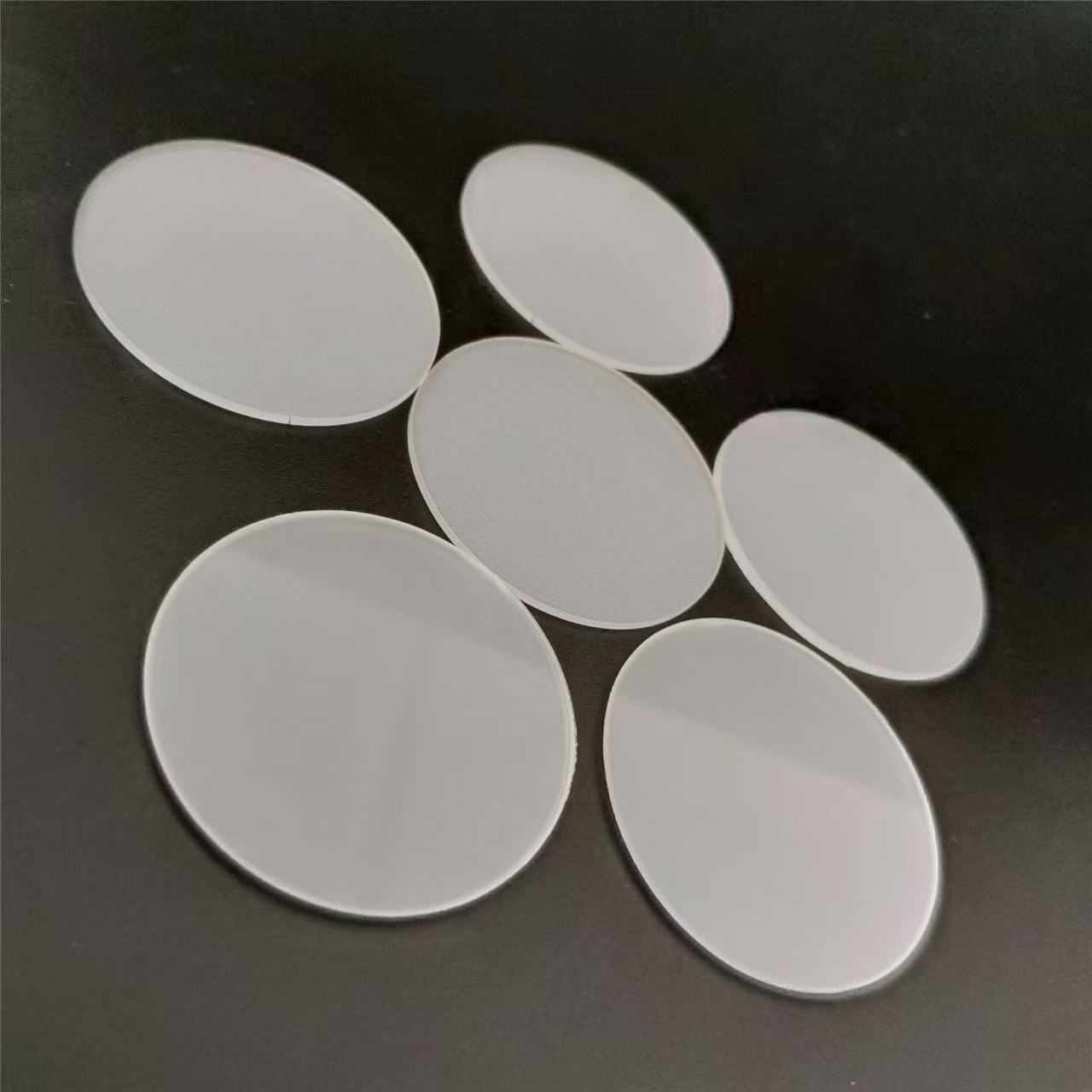 Optical Grade Round PS Light Diffuser Plate 90% High Transmittance Break Resistant