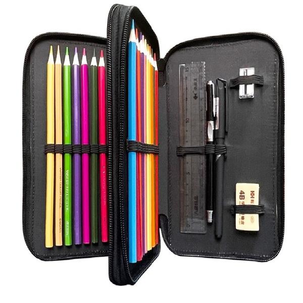Waterproof Portable Sublimation Pencil Bag Diy Custom Art Drawing Stationery Bag Blanks