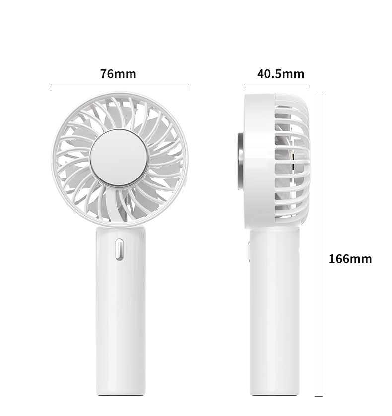 FUSMLI Macaron Color Mini Portable USB Charging Handheld Fan 5 Speeds Customizable Packaging Factory Price Wearable Fan