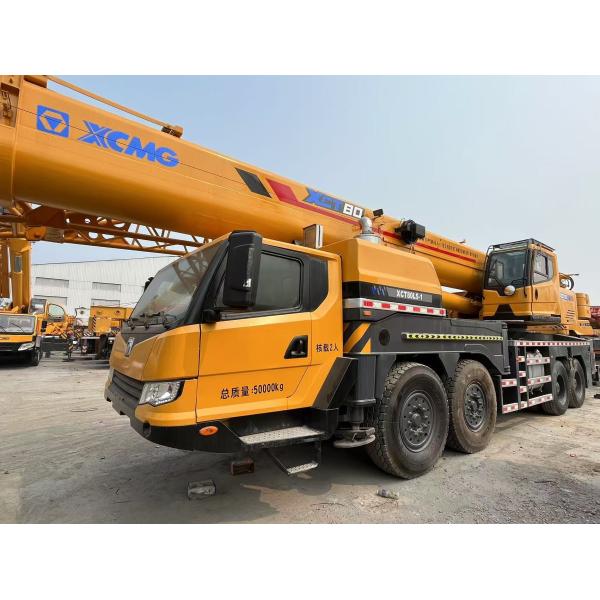 XCMG XCT80 Used Truck Crane 80 Ton Engineering Construction Machine