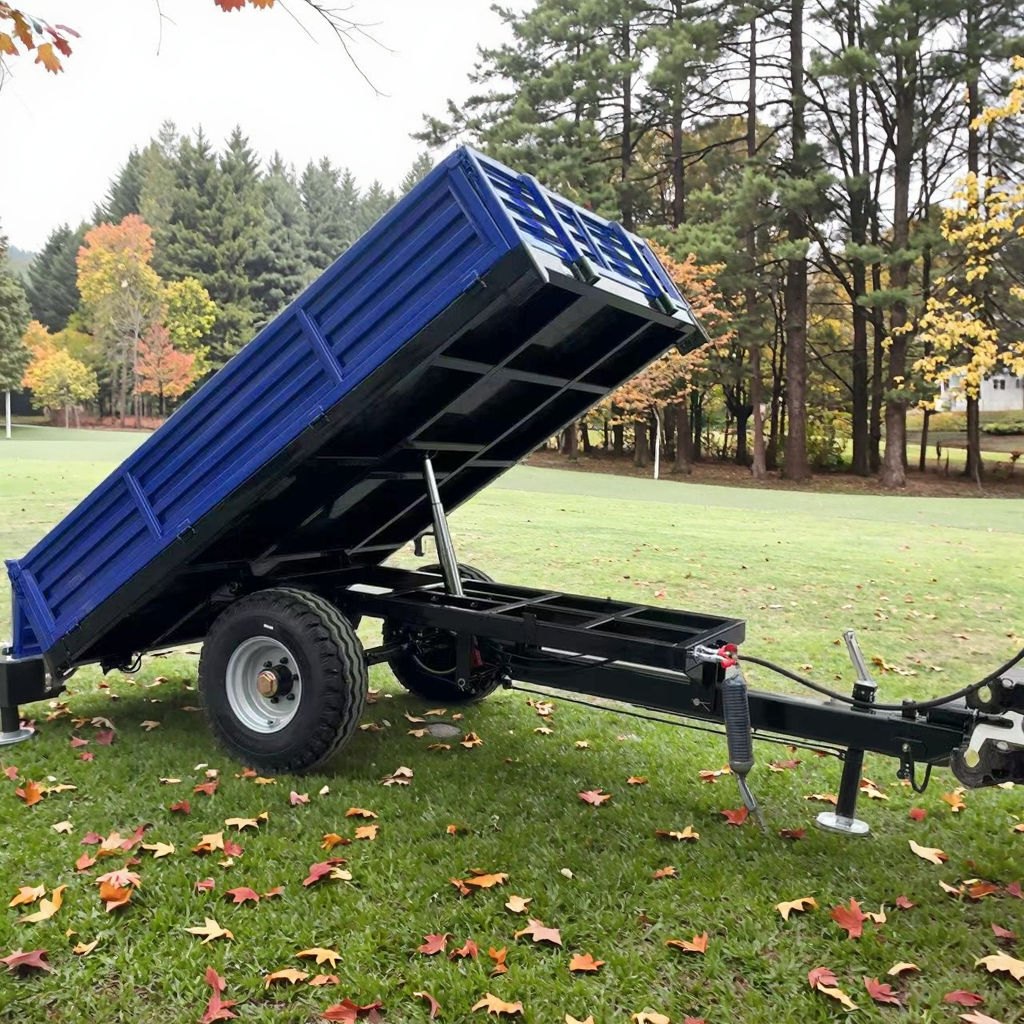 7CX-2E Single axle and two Tyres Trailer