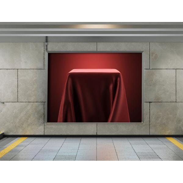 Waterproof Outdoor Advertising LED Display P8 6000cd/m2 Brightness Wide Viewing Angle