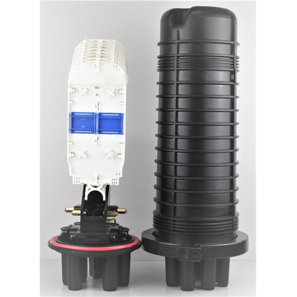 Закрытие соединения оптического волокна купола доказательства воды, коробка волокна 6 портов оптически соединяя