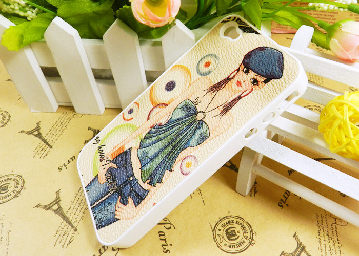 Cartoon Kawaii Iphone 4 Hard Shell Case , Defender Protective Phone Cases