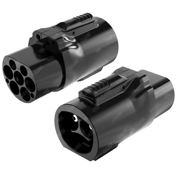 Olink Manufacturer IP54 AC EV Charger GBT Adapter Charging 80A Connectors NACS to GBT Adapter