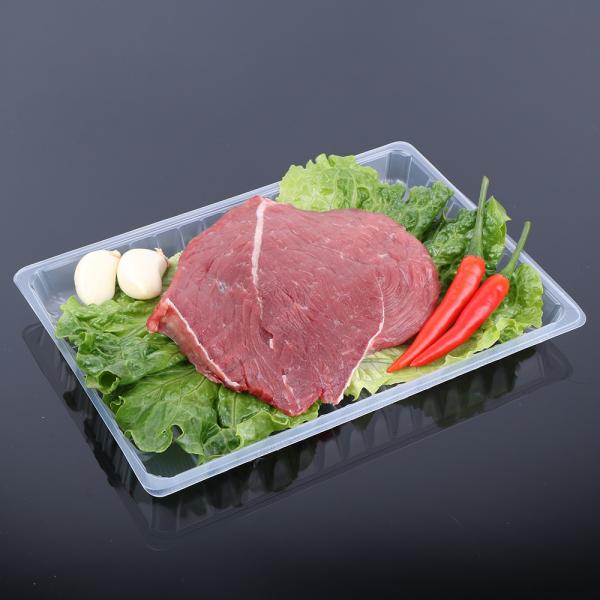 Bandeja plástica descartável da carne de 22.5x15.5x2cm FDA