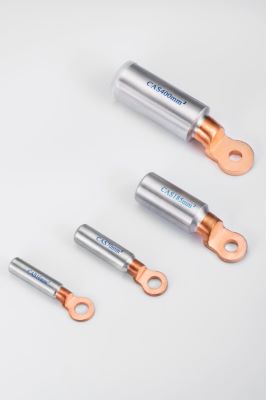 Heavy-duty bimetallic lugs DTL-2 copper and aluminium electric cable terminals