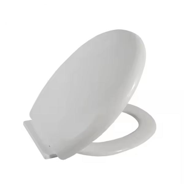 Устойчивый стандартный удлиненный пластиковый туалет с современным дизайном