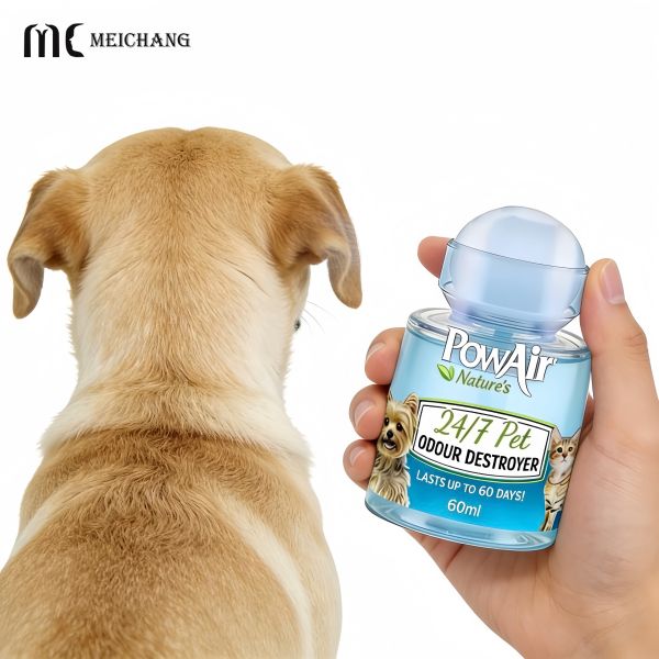 60ml PETG Clear Pet Aromatherapy Roll-On Bottle for Odor Control(MC-PETG-1119)