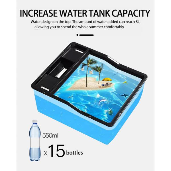 Touch and Remote Control Cooling Fan Energy Efficiency Rating CLASS B Three Wind Speed