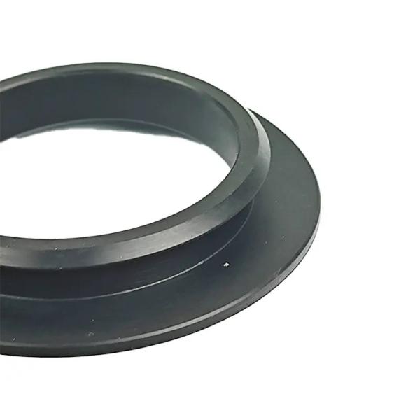 Customized Flat Bottomed Conical Silicone Rubber Sealing Ring With Circular Hole
