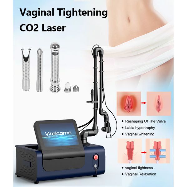 Pulse Stacking Technology 4 Working Heads Anti Aging 10600nm Fracational Co2 Laser Machine