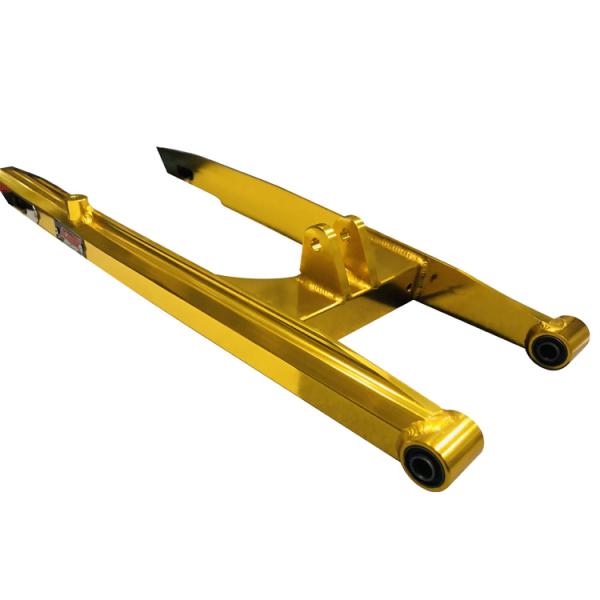 Red Custom Logo CNC Aluminum Alloy Extended Swing Arm for Yamaha LC150 Y15 Thickened