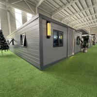 Consumo de energía de 12kw Contenedor expandible de 40 pies Casa para 3-6 personas con sistema eléctrico y sistema de interruptor de circuito