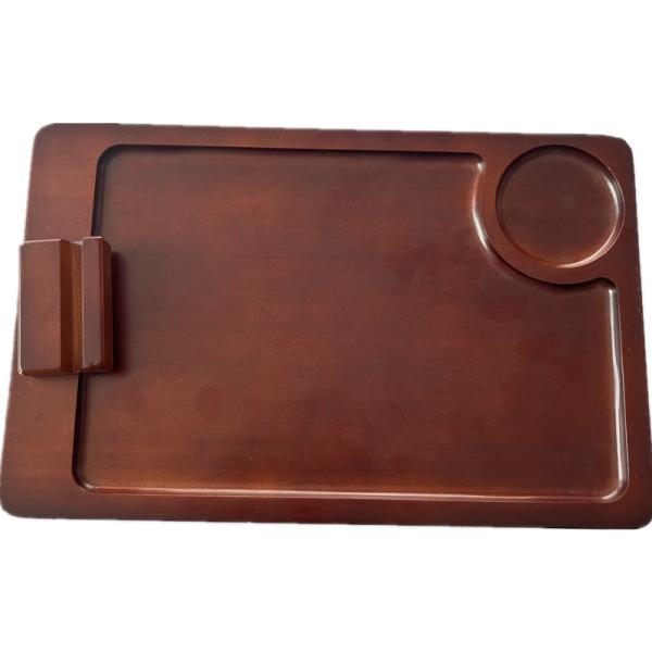 Storage Trays Modern Design Bamboo Sofa Tray Wooden Couch Arm Table