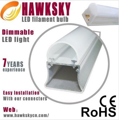 China Maker Replace 30W CFL bulb High Power T8 0.6M Led Tube Light
