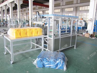 PET PP PE Bottle Bagging Machine / 100ml - 5L Auto Packing Machine