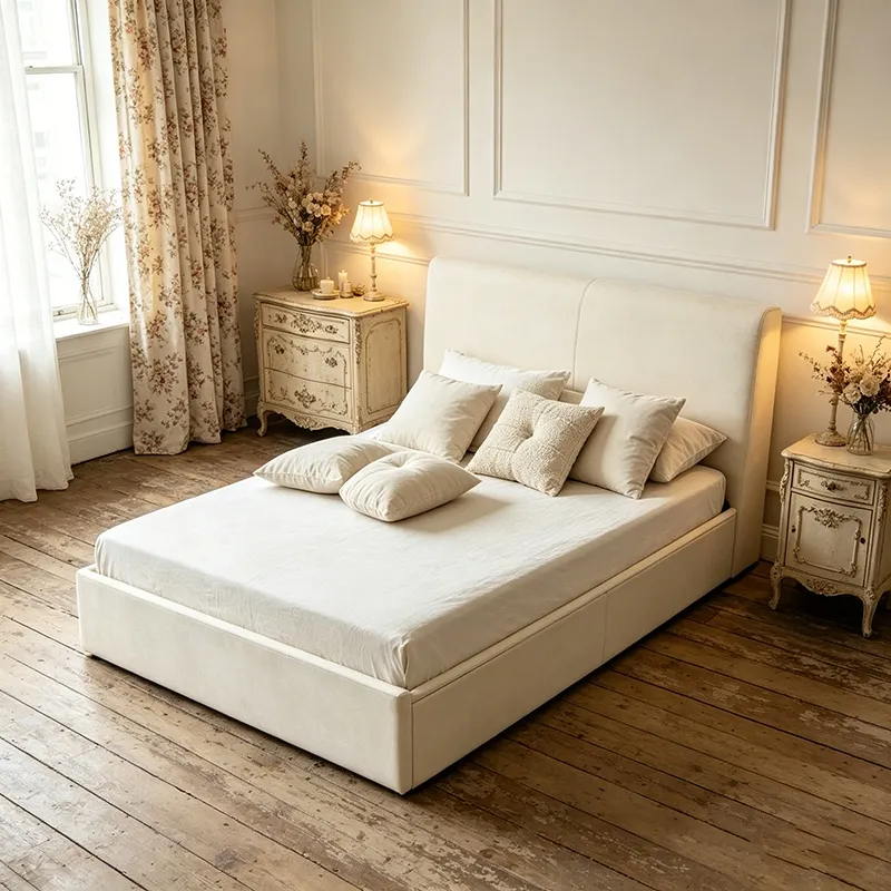 Strong Integrated Frame Bed with Safe Hydraulic Rods