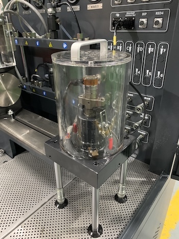 Medium Duty Injector Test Bench for HEUI Mounting Testing Heavy Diesel Engine