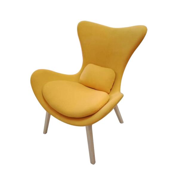 Indoor Furniture Reception Villa Leisure Chair With Back Support Elegant Makeup Chair Recline Creative Tufted Chair