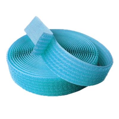 White Color hook and loop on One Sided  2 Inch  Tape 25 Meter / Roll