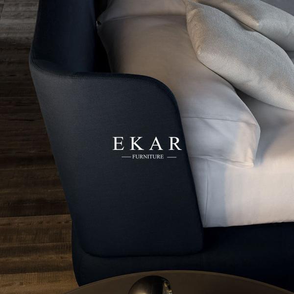 Bed Design Furniture Wooden Fabric 1.8M Bed ZZ-BD001