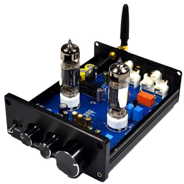 Preamplificador de tubos HIFI Audiófilo 6J5 QCC3034 para amplificador doméstico inalámbrico BT 5.1 con ajuste de graves y agudos