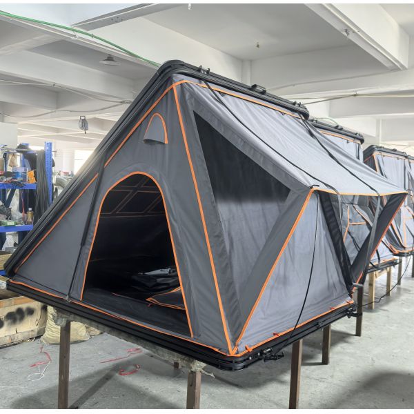 Wholesale 4X4 Suv Camping Pickup Camper Roof Tent Hard Shell Car Rooftop Tents 4 Person Dachzelt Jeep Roof Top Tent for Sale
