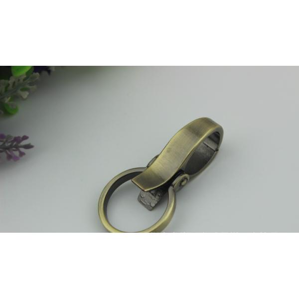 Galvanized accessories multi-color 1 inch metal round shape zinc plated snap hook for handbags