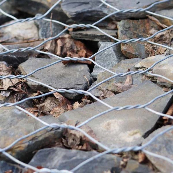 High-quality  2x1x1m Galvanized Gabion Baskets Wall Fill  Stone Gabion Cages