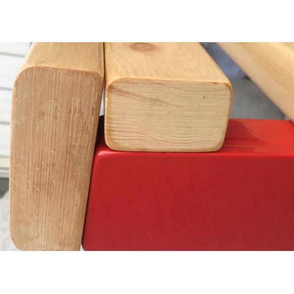 130*70*75cm Picnic Table Bench Set With High Back