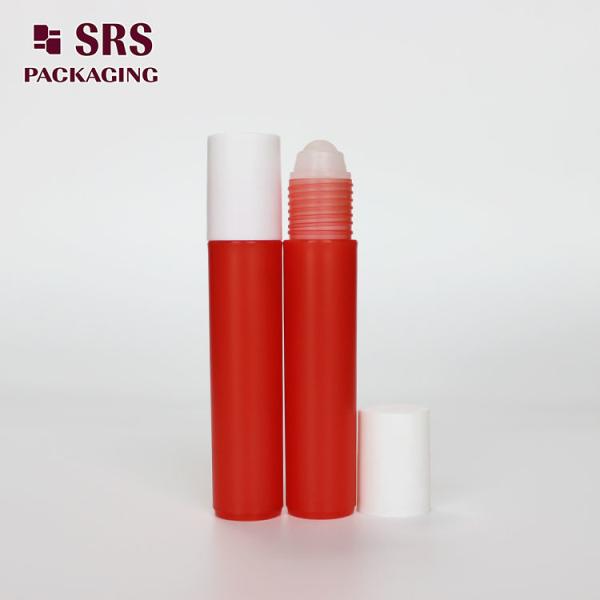 12ml Plastic Roll On Bottle for Perfume Eye Cream Custom Color Options
