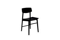 Chaises de cuisine en bois de luxe gris noir Nordique pour les meubles de la maison