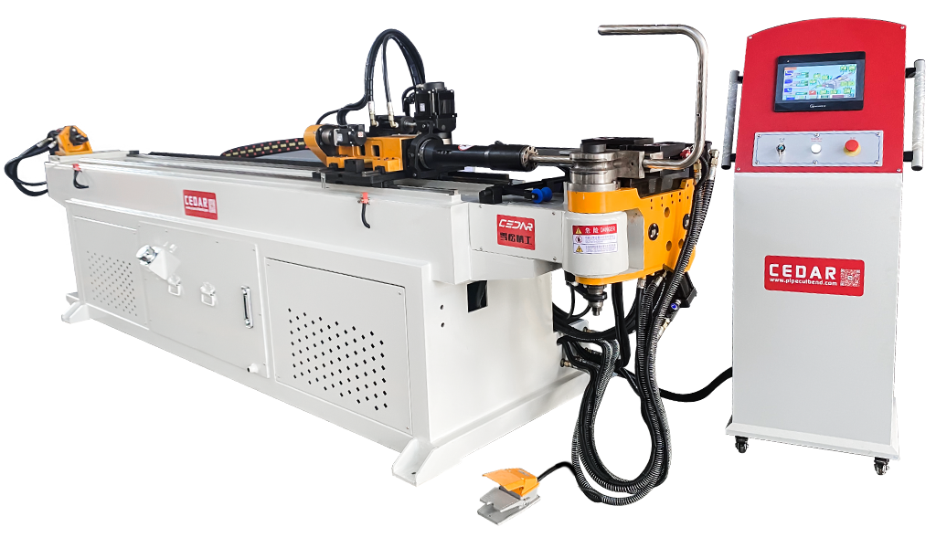 CNC Automatic Square & Round Pipe Bending Machine, Factory Direct Metal Tube Bender for Stainless Steel, Carbon Steel Pipe Processing