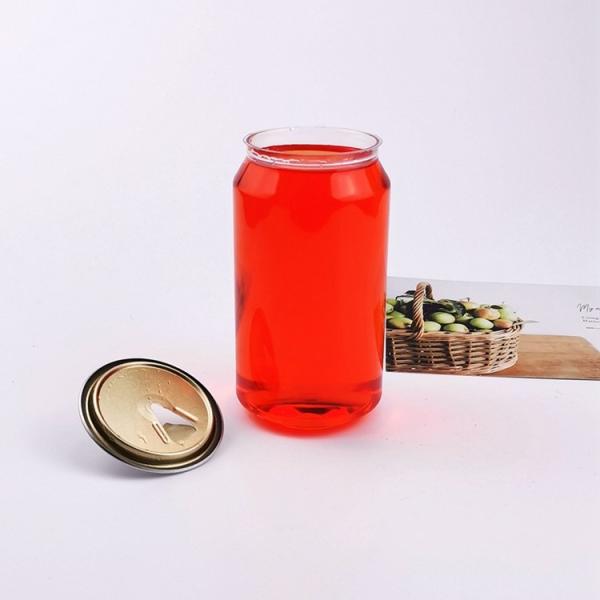 202# 52MM Neck Pet Coffee Cup 250ml Pet Juice Bottle Eco Friendly