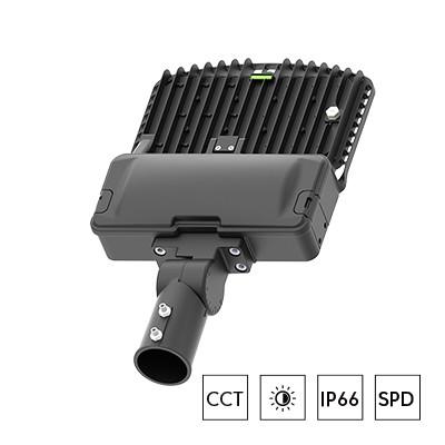 IP66 Aluminum Housing Waterproof LED Street Light with Power Factor＞0.95 and CRI≥70