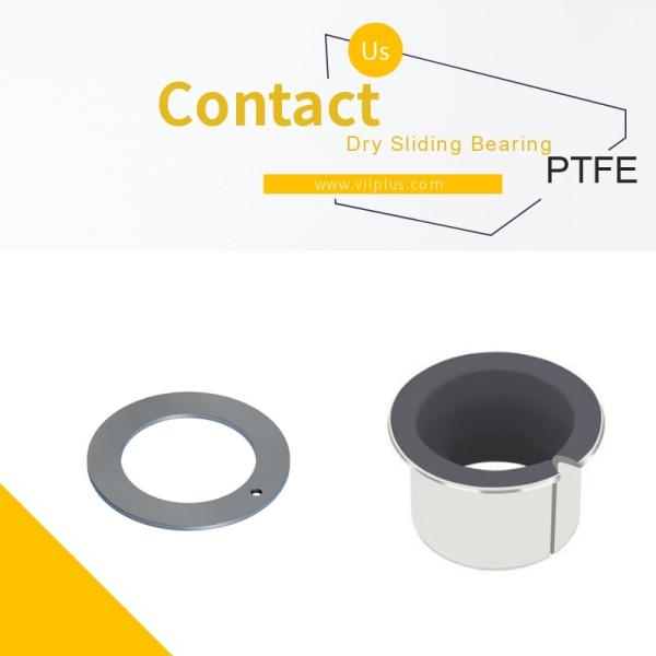 Dry Sliding Bushing Butt Joint Flange Size   Bushes