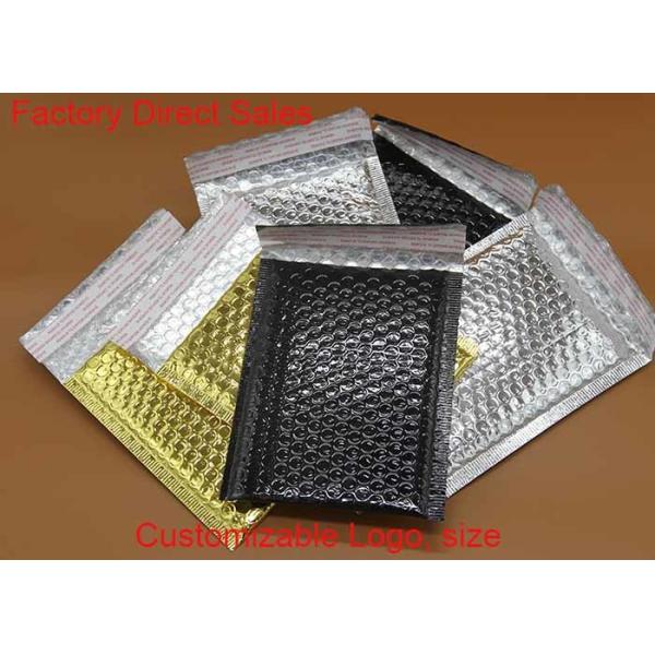 Heat Seal Glamour Bubble Wrap Packaging Envelopes Customized Recyclable